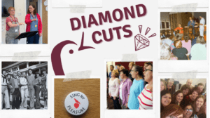 A selection of photos, and the heading 'Diamond Cuts'
